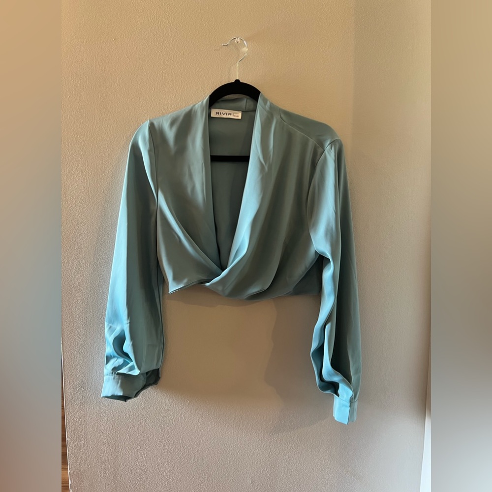 RIVIR size large blue two piece set